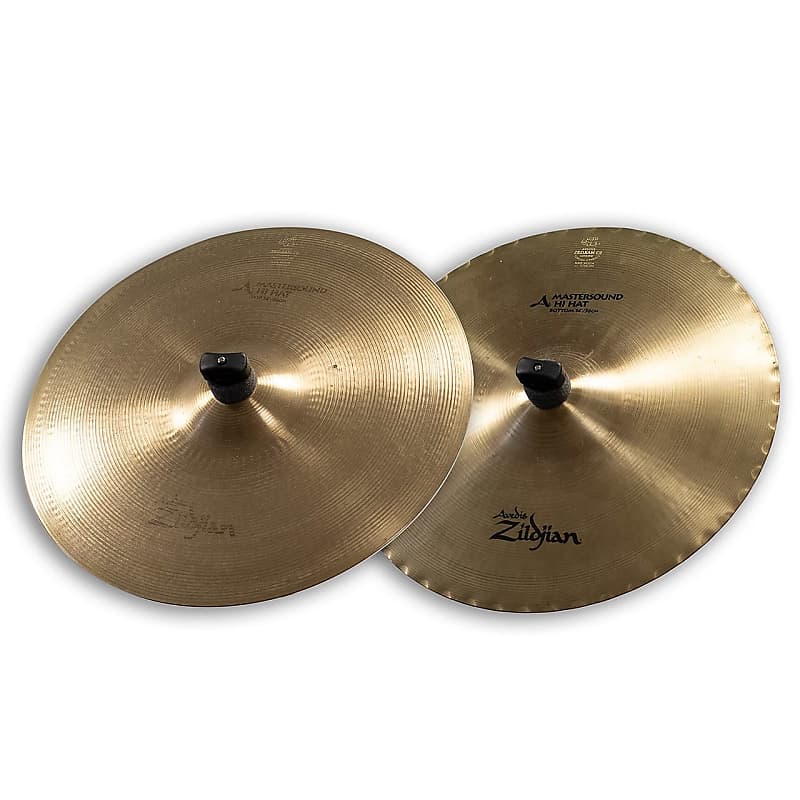 Zildjian 14" A Series Mastersound Hi-Hat Cymbals (Pair) 1998 - 2012 image 1