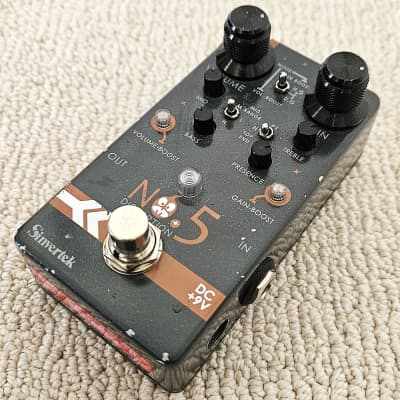 Sinvertek Drive N5 Distortion 5th Anniversary Limited No. 5 Guitar Effects Pedal for sale