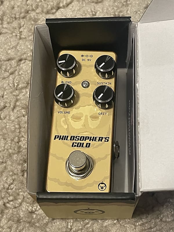 Pigtronix Philosopher’s Gold Gold Reverb