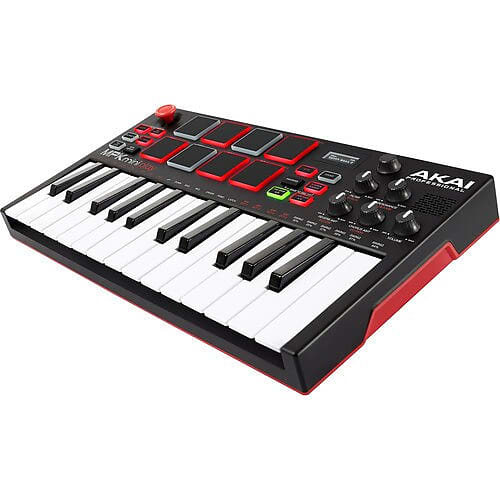 AKAI MPK mini play 25鍵 MIDIキーボード【美品】 Akai Professional MPK Mini Play MK3 Portable 25-Key Keyboard