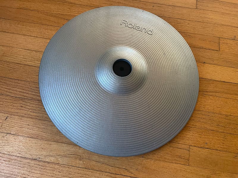 Roland CY-14C-SV DRUM CRASH Silver Cymbal Trigger CY14CSV cy-14c - EXCELLENT