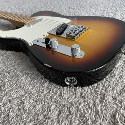 Fender Standard Telecaster 2007 Sunburst MIM Lefty Left-Handed Maple Neck Guitar image 4
