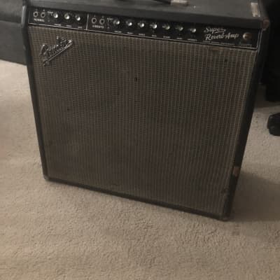 Fender Super Reverb Amplifier Combo w/ ATA Flight Case Owned | Reverb