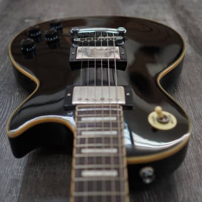 Condor CLP II S Les Paul Style Electric Guitar - Black w/Duncan Pickups image 8