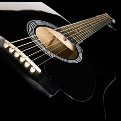Fender SA-105CE, Dreadnought Cutaway, Electro Acoustic Guitar, Sunburst image 5