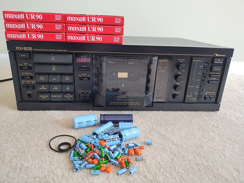 Nakamichi Rx-505  Cassette Deck 90 Day Warranty Serviced Recapped