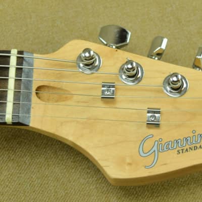 Giannini G-101 Electric Guitar, Metallic Blue Finish image 8