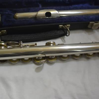 1965 Armstrong 90 Closed-Hole Sterling Intermediate Flute image 10