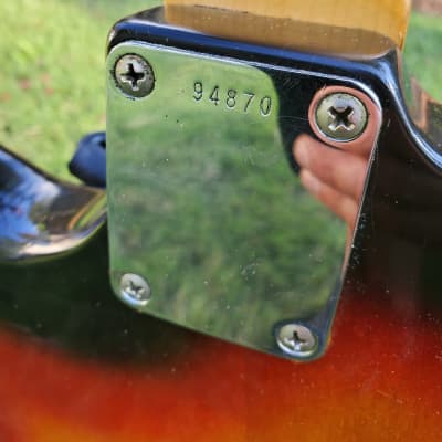 1963 Fender Jaguar Electric Guitar with Original Case image 12