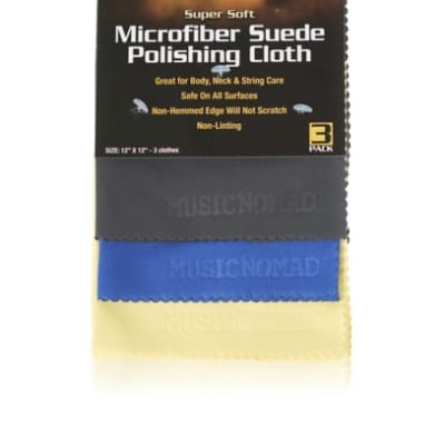 Music Nomad MN201 Microfiber Suede Polishing Cloth