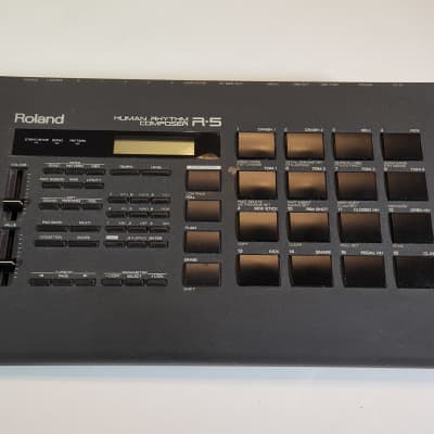 Roland R-5 Human Rhythm Composer Drum Machine – Box, Manuals & Power Adapter, Excellent Condition