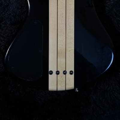 2008 Schecter Stiletto Elite 4-String Bass with EMG’s - Black image 6