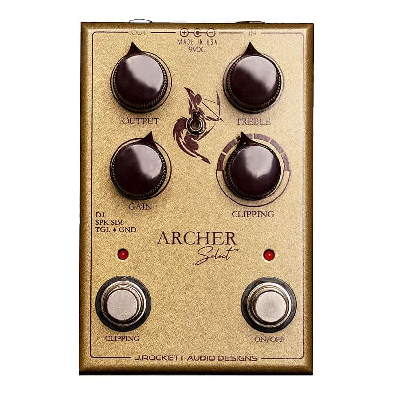 New J. Rockett Audio Designs Archer Select Overdrive/Boost Guitar