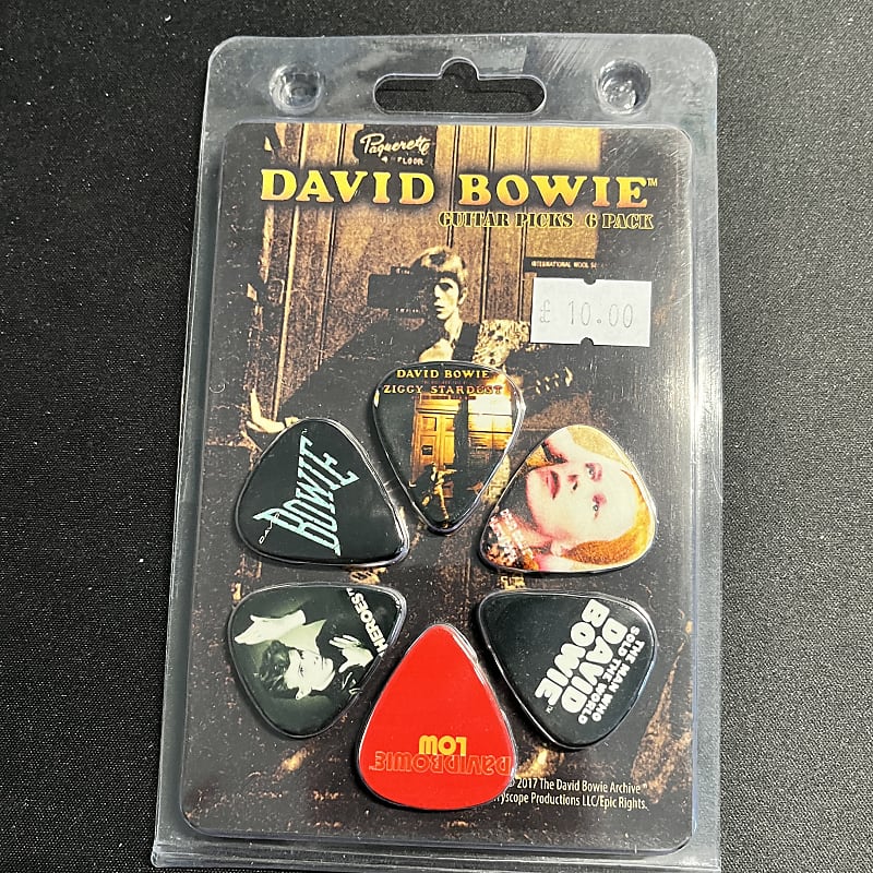 Perri s Guitar Picks 6 Pack David Bowie Brand New