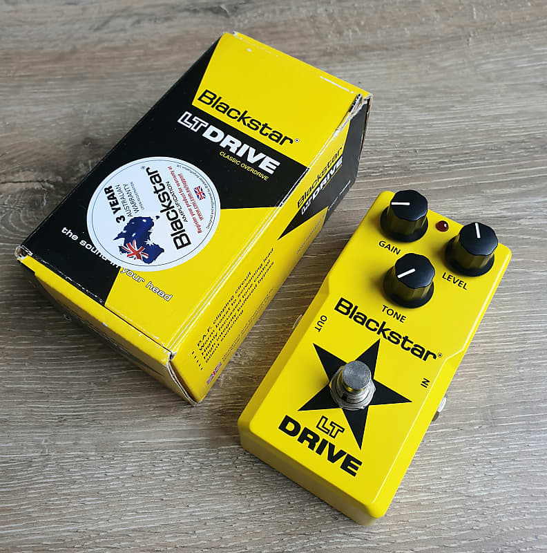 Blackstar Lt-Drive Overdrive Guitar Effects Pedal w/box