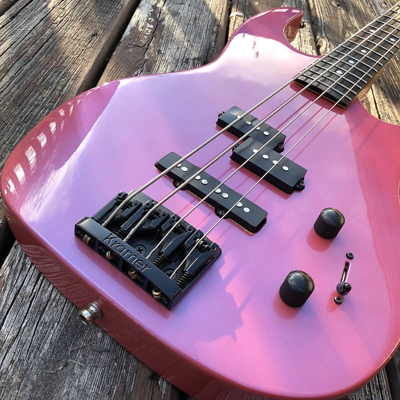 80's Kramer ボディー ピンク 楽器・機材