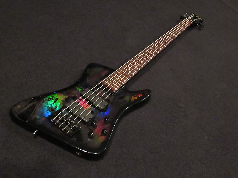 Spector Rex 5 Bass Black Holoflash