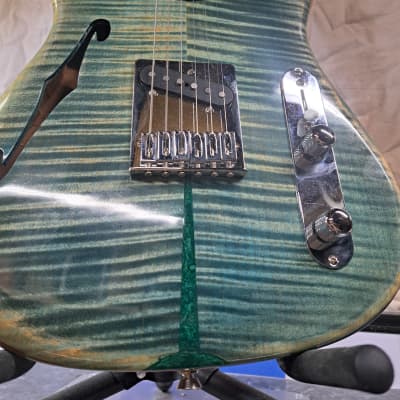 Custom Custom thinline T style guitar 2023 - Gloss Body / Satin Neck image 3