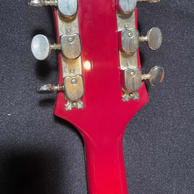 Epiphone Riviara 1971 - Red Burst image 8
