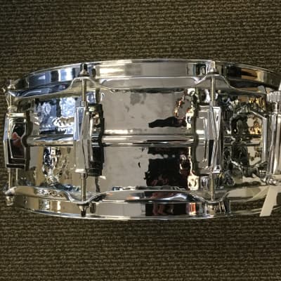 Ludwig Hammered Supraphonic 5x14" Aluminum Snare Drum - LM400K image 4