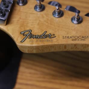 FENDER MIJ STRATOCASTER MID 80's E SERIES ROSEWOOD/MAPLE