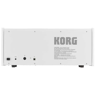 Korg MS-20 FS Monophonic Analog Synthesizer, 2 Oscillators, 37 Mini-Keys, White image 5