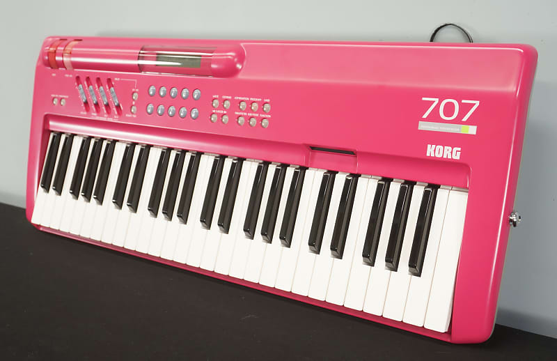 連休特価KORG 707 シンセサイザー ピンク　ジャンク 連休特価KORG 707 シンセサイザー ピンク ジャンク Yahoo