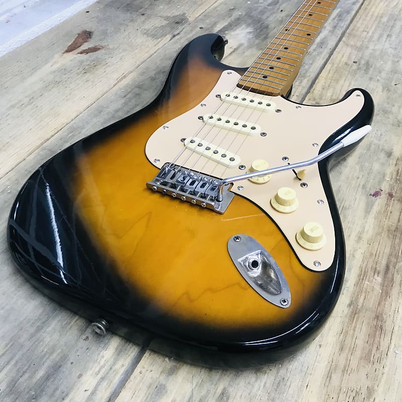 Epiphone S310 1997 Vintage sunburst batwing strat style | Reverb