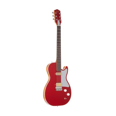 Harmony Standard Jupiter Thinline Electric Guitar with Case, Space Bla