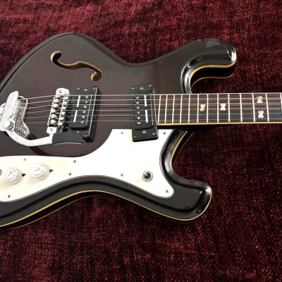Noble Mosrite Combo Style 686-2HT Guitar - Two Pickups - 1968 - Sturdy Ibanez Gig Bag for sale