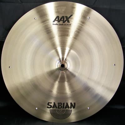 Sabian Prototype AAX 18" Studio Crash Cymbal with Rivets/New-Warranty/1339 Grams image 8