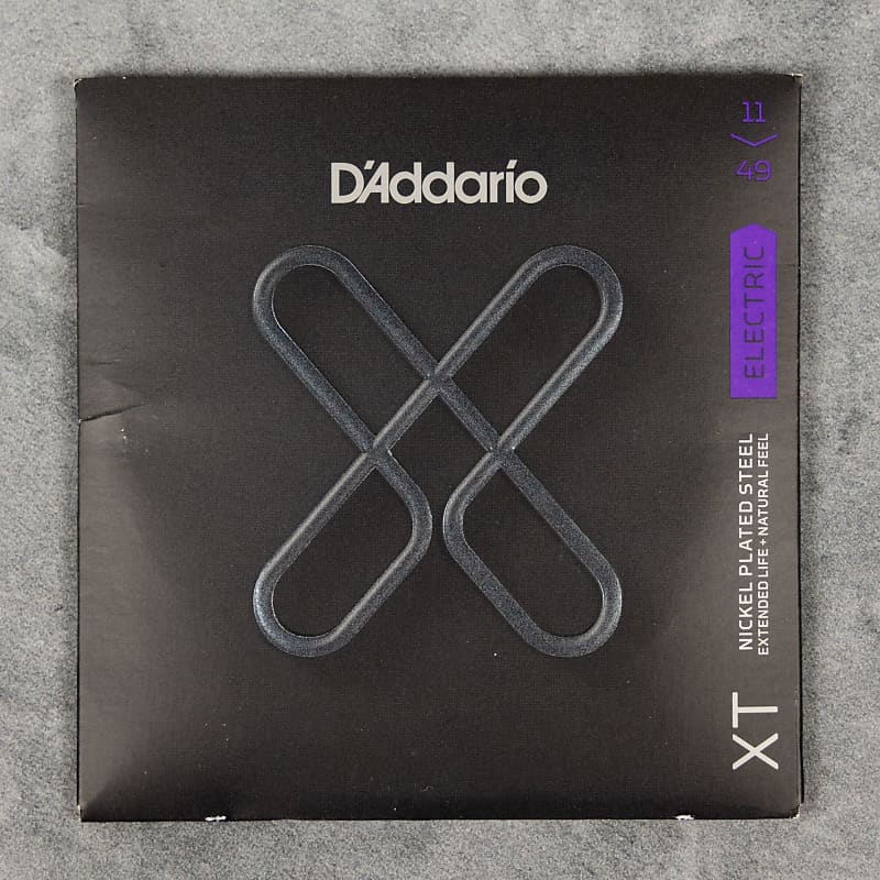 D'Addario XT Electric Nickle Wound Guitar Strings, 11-49, Medium image 1