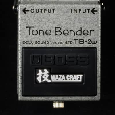 Boss TB-2W Tone Bender Waza Craft - Silver image 1