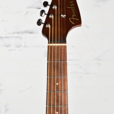New Fender® Newporter Player Walnut Fingerboard Acoustic Electric Guitar Natural image 5