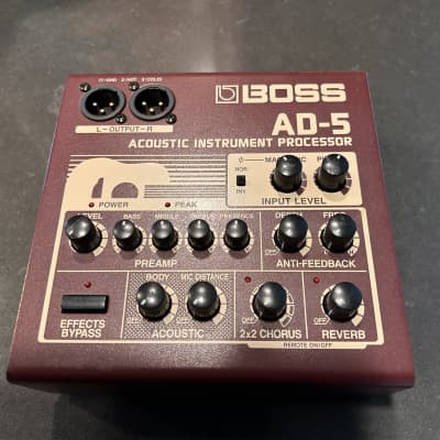 Boss AD-5 Acoustic Instrument Processor | Reverb