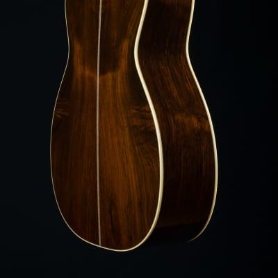 Santa Cruz 1934 OM Brazilian Rosewood and Adirondack Spruce with Wide Nut and Torch Inlay NEW image 22