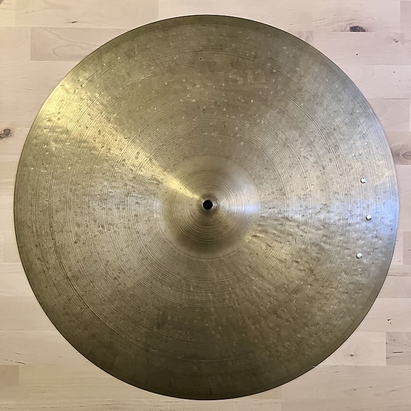 Turkish 21” Ride Cymbal with Rivets | Reverb