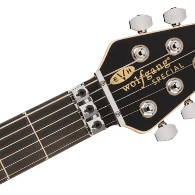EVH Wolfgang Special Striped with Ebony Fretboard Satin White/Black Stripes 2024 w/EVH Gig Bag image 7