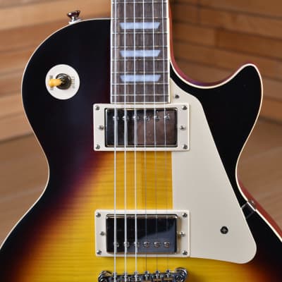 Epiphone 60th Anniversary Tribute Plus Outfit 1959 Les Paul Standard Aged Dark Burst with Case image 9
