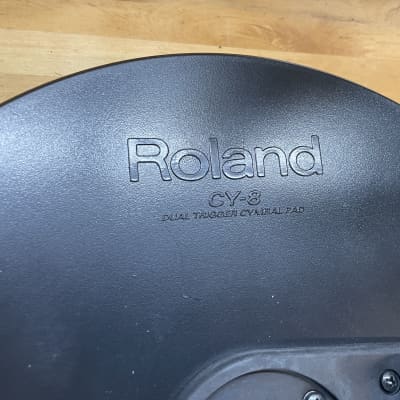 Roland CY-8 Dual Trigger V-Drum Cymbal Pad w/Boom Cymbal Arm & Clamp - M4A2851 image 6