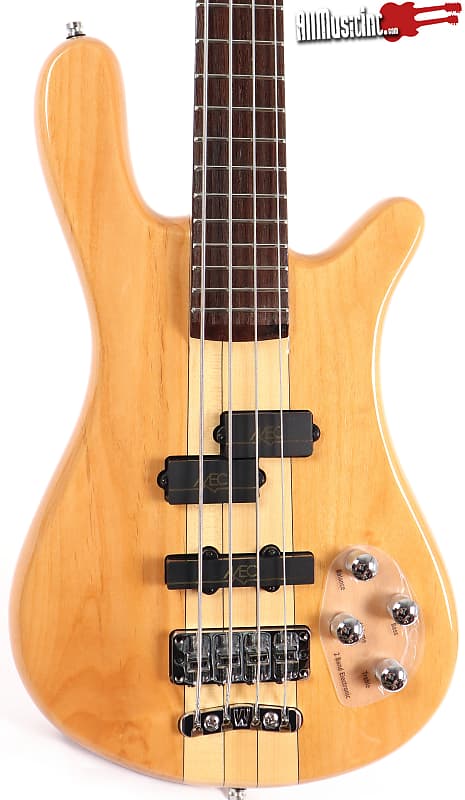 Warwick Rockbass Streamer NT 4-String Natural Electric Bass Guitar image 1