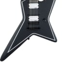 Jackson JS Series Signature Gus G. Star JS32 Electric Guitar. Amaranth FB, Satin Black with White Pinstripes
