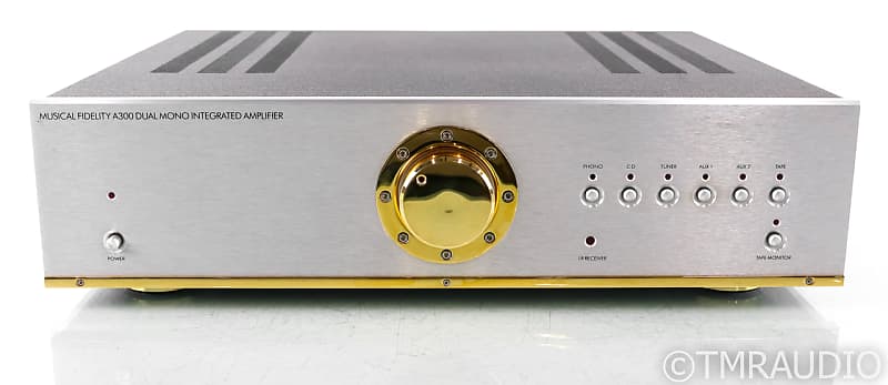 Musical Fidelity A300 Stereo Integrated Amplifier; A-300; Remote; MM / MC Phono image 1
