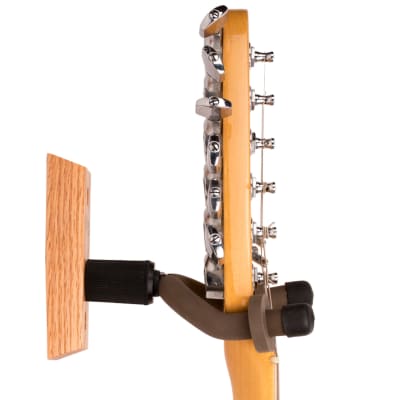String Swing Wall Mount Classical Guitar Hanger CC01 - Oak image 3