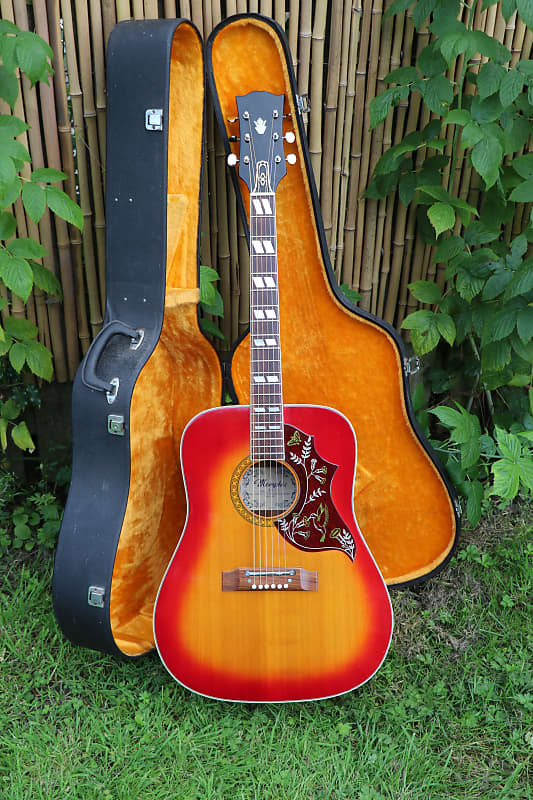 VINTAGE! Japan Made 1970's Gibson Hummingbird Replica Made in FujiGen Gakki  (same as Ibanez model)