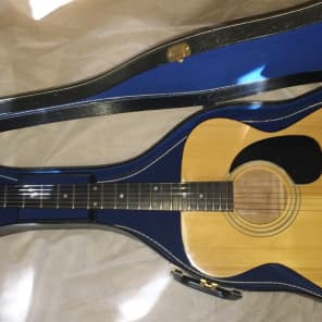 Vintage Unbranded marked WO20 4 80 Acoustic Guitar Bild 9