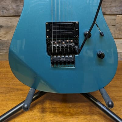 ESP The Mirage Deluxe Lake Placid Blue MIJ Electric Guitar w/ OHSC image 2