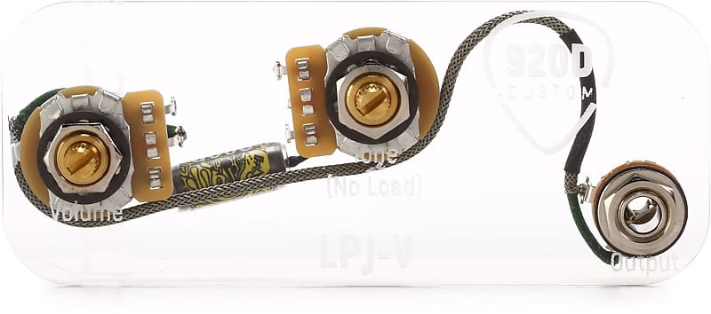 920D Custom LPJ-V LP Junior Vintage Wiring Harness Upgrade image 1
