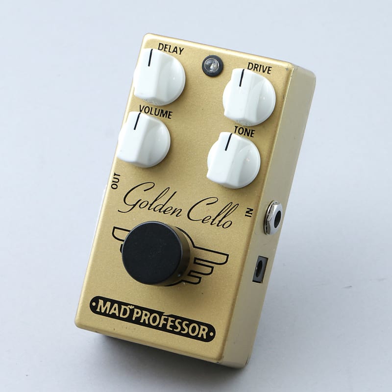 Mad Professor Golden Cello Overdrive Guitar Effects Pedal P-23697