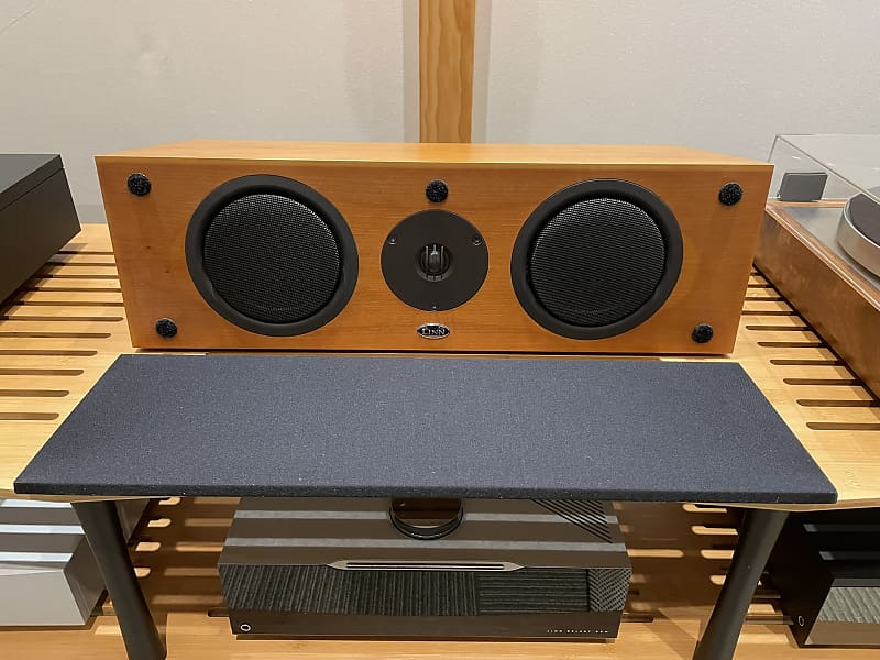 Linn Trikan Center Channel in Cherry Finish  			